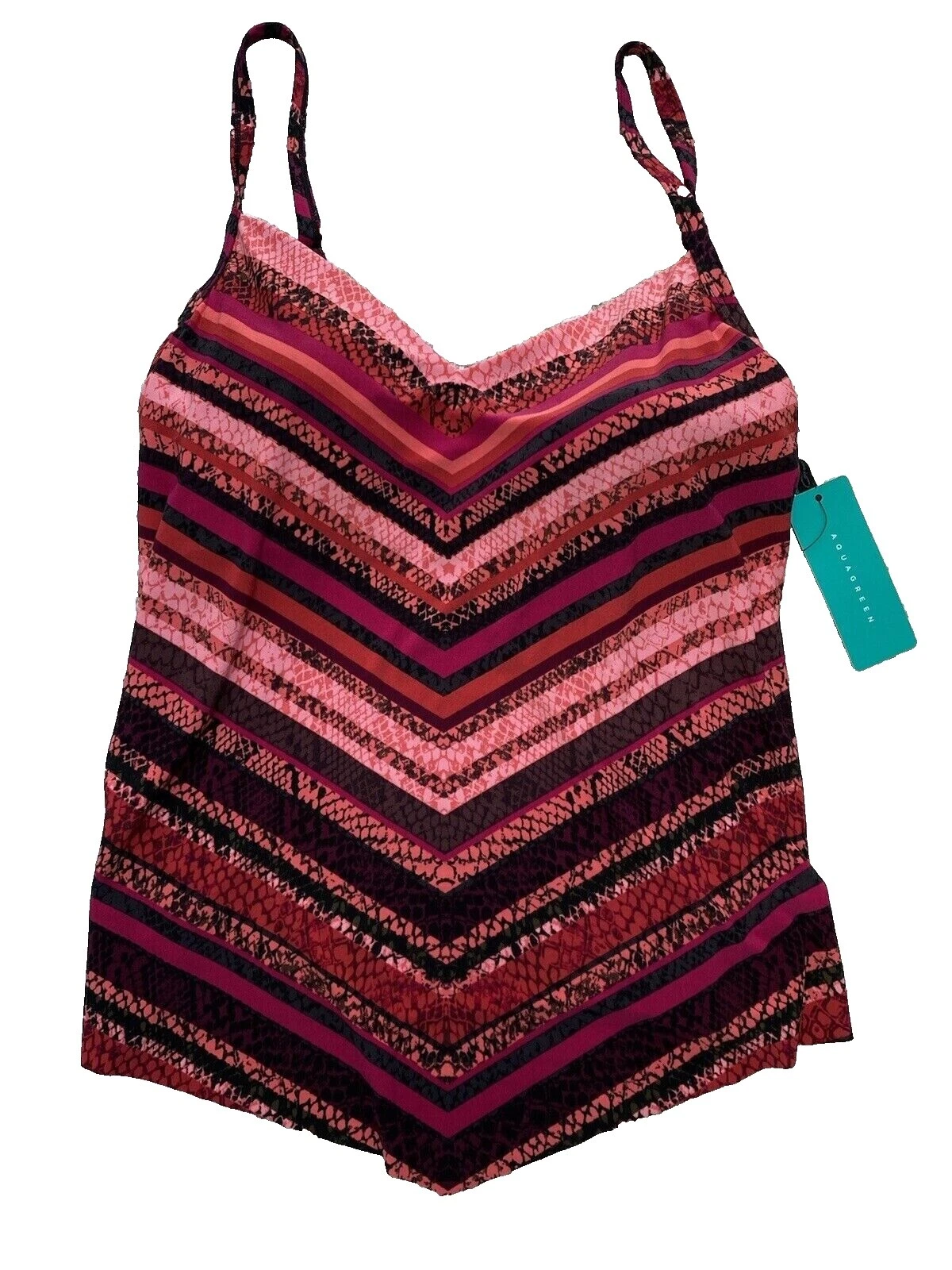 Roupas de Praia Aqua Listrado para mulheres