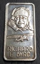 Richard E. Byrd | .999 Silver 1oz Bar | Greatest American Series | Hamilton Mint 113.93 per troy oz