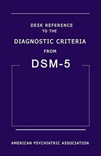 Desk Reference to the Diagnostic Criteria From DSM-5 (R) - Picture 1 of 2
