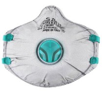 Mascherine FFP3 con valvola ed elastici certificate DPI Made in Italy (10pz)