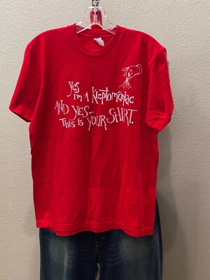 #ad Shirt Woot Yes I#x27;m A Kleptomaniac and Yes This Is Your Shirt Medium M $9.00