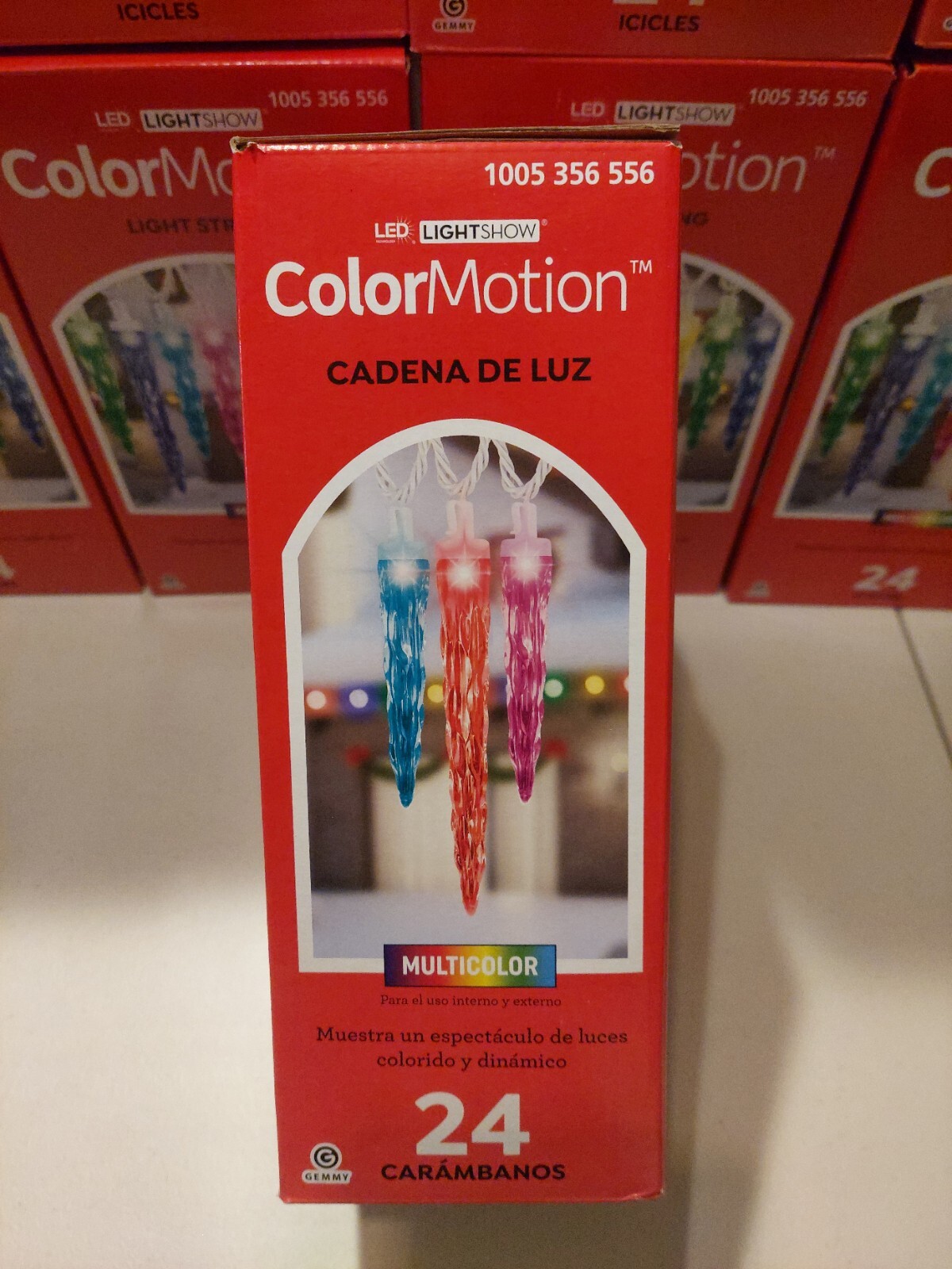 Gemmy ColorMotion LED Christmas 24pcs Color Changing Holiday Patio Gazebo Lights