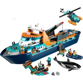 LEGO City Arctic Exploration Ship Toy for Boys and Girls Set #60368