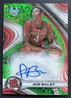 Topps Bowman University's Best Ace Bailey #B24-AB Green Mini-Diamond Auto /99