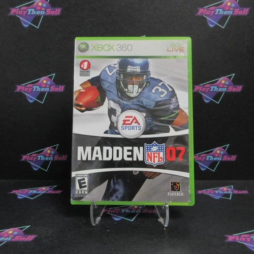 Madden NFL 07 Xbox 360 Complete - 1 Year Warranty VG