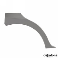 Reparaturblech KotflüGel Hinten Rechts FüR Chevrolet, Daewoo Kalos 16V 03-08