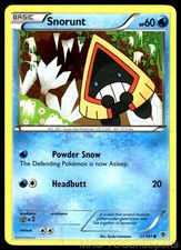 Snorunt 21/101 Plasma Blast Pokemon TCG HP
