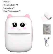 New Portable Mini Wireless Bluetooth Android IOS Photo Thermal Printer