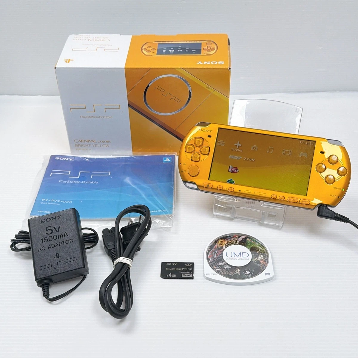 PSP-3000 NTSC-J Yellow Video Game Consoles for sale | eBay