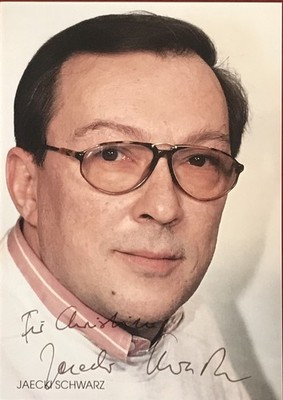 Jaecki Schwarz Polizeiruf 110 Ein starkes Team autograph signed 4''x6'' photo