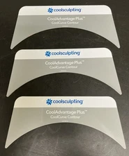 3 Zeltiq CoolSculpting CoolAdvantage Plus CoolCurve Contour Templates 207205-B
