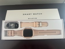 LZUEFK 1.85" Womens Smartwatch for Android  Iphone, Fit Tracker, 2 Bands, Gift