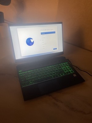 HP Pavilion 15-DK0068WM Gaming Laptop 15.6 256GB Intel Core I5 9th Gen 8GB. SSD