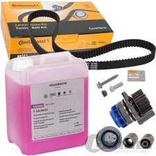 CONTI ZAHNRIEMEN-SATZ+5L G12 EVO 2,0 TFSI für AUDI A3 S3 A4 VW GOLF 5 GTI PASSAT