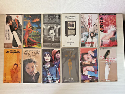 90s J-POP Female Diva Mega Hit 8cm CD Lot Miho Nakayama Miyuki Nakajima Japan