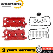 2x Aluminum Valve Covers Set W Gasket For Nissan 350z Infiniti G35 Q50 3.5l 2x Aluminum Valve Covers Set W Gasket For Nissan 350z Infiniti G35 Q50 3.5l