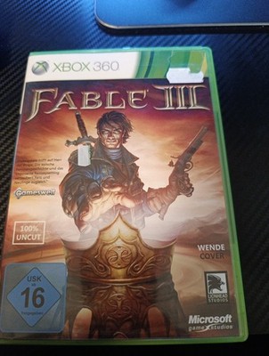 Fable 3 III - Microsoft Xbox 360 Ungetestet Mit Anleitung OVP