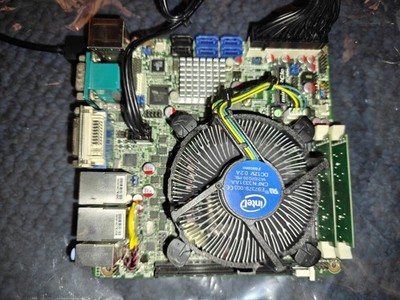 Jetway NF9E-Q77 Motherboard + CPU + 4GB Ram and Cooler