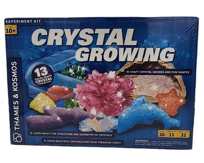 New Thames and Kosmos Crystal Growing Experiment Kit Science 13 color-shape comb