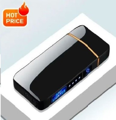 Electric Lighter Waterproof Windproof Double Arc Plasma Lighter USB Rechargeable