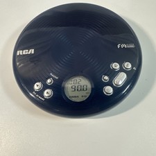 RCA RP2710 Portable CD Player FM Radio with Dynamic Bass Boost System - TESTED