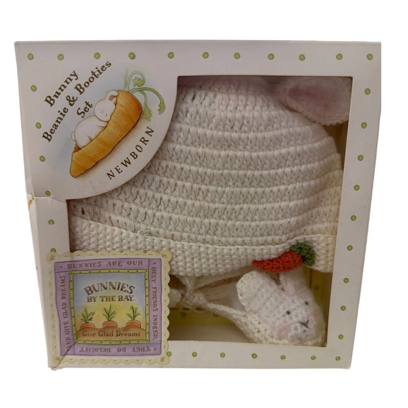 Bunny Beanie & Booties Set is a product from Bunnies by the Bay Newborn New
Opens in a new window or