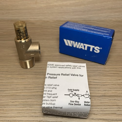 #ad Watts LF530 C 3 4quot; Calibrated Pressure Relief Valve $47.95