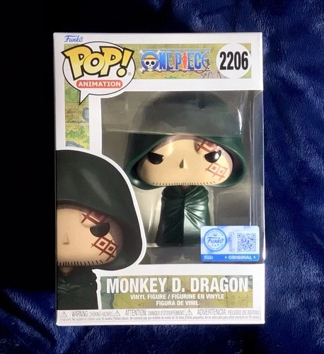 Funko Pop! One Piece 2206 Monkey D. Dragon Exclusive + Protector