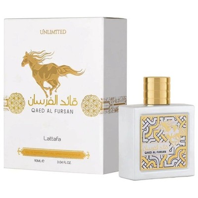 Lattafa Qaed Al Fursan Unlimited Eau De Parfum 3.04 oz 90ml Unisex   Luxury Arab