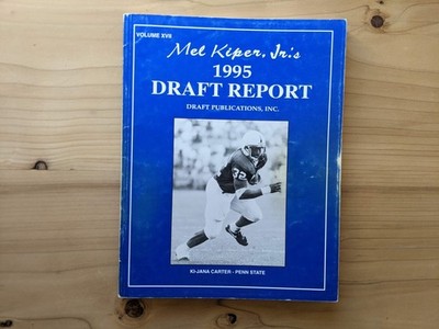 Mel Kiper Jr. - NFL Draft Report 1995 Ki-Jana Carter Warren Sapp Derrick Brooks