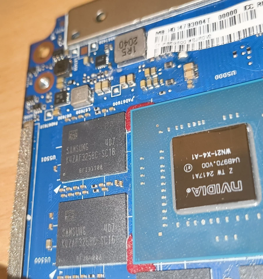 nVidia RTX 2000 ADA Generation 8GB GPU HP ZBook Fury 16 G10 Mobile Graphics Card - Image 4 of 4