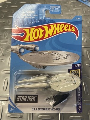 Hot Wheels Star Trek U.S.S. Enterprise NCC-1701 2017 HW Screen Time 6/10 #3/250