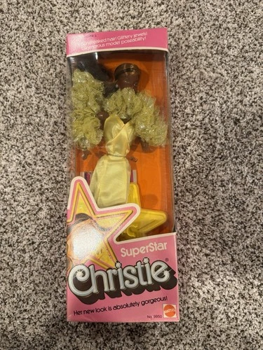 Mattel Superstar Christie Fashion Doll Vintage 12 Inch Original MPN 9950
