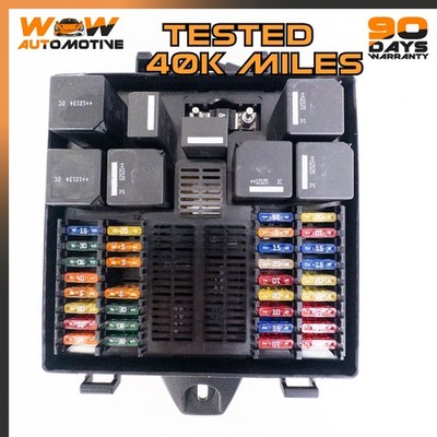 05-24 ASTON MARTIN V8 VANTAGE DB9 DBS FRONT ENGINE BAY FUSE BOX ASSEMBLY OEM