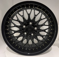 Ns5 19 Inch Black Gold Rim Fits Hyundai Genesis Coupe 3.8 2010 - 2016 Ns5 19 Inch Black Gold Rim Fits Hyundai Genesis Coupe 3.8 2010 - 2016