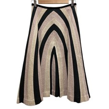 mina perhonen bavarois cashmere blend skirt black pink beige used ladies garmen