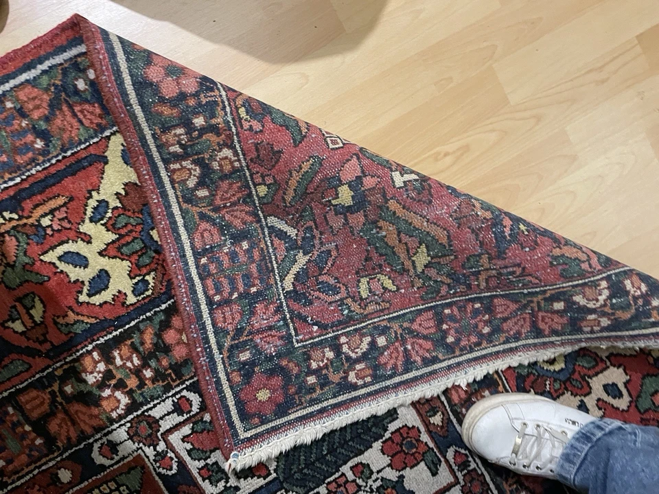 Antik Wunderschöne handgeknüpfter Perserteppich ? 323x262cm - Bild 3 von 4