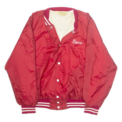 DEERFOOT Herren Varsity Jacke Rot USA L