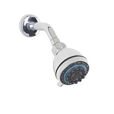Bath Bliss Deluxe 8-Function Shower Head - Powerful Spray, Bathroom Must Have