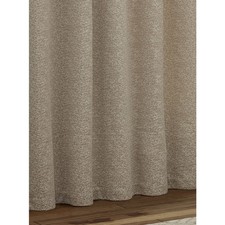 Paoletti Ivory Galaxy Lined Chenille Eyelet Curtains