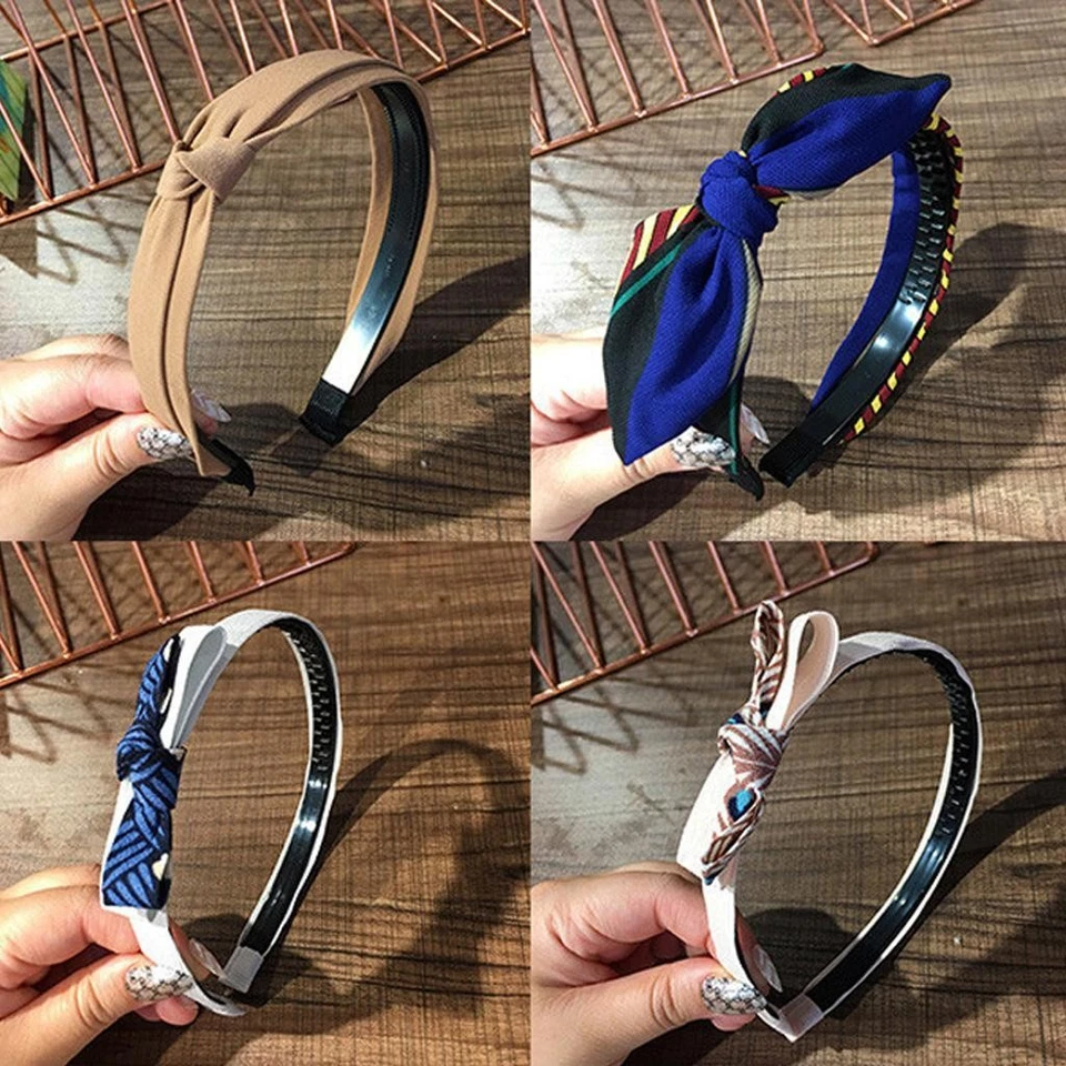 10 Pieces Plastic Headband DIY Hair Band Hair Hoop With For - Image 3 of 4