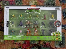 NIB Jada Teenage Mutant Ninja Turtles Diecast Nano MetalFigs 18pc TMNT Sealed