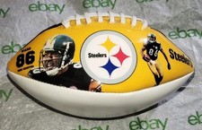 Mini football Steelers 2004 autographe signé Hines Ward