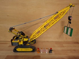 LEGO City #7632 Crawler Crane Complete with Instructions & Minifigures