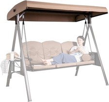 Replacement Canopy Top cover Outdoor Patio Swing Canopy Replacement Top Cover