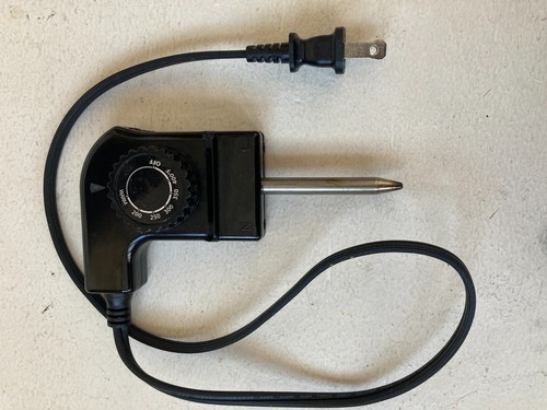 Toastmaster JH-001A Griddle Skillet Heat Control Probe Cord Temperature Dial