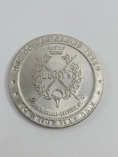 Bugsy's Casino Hotel Las Vegas 1$ Slot Machine Token Coin Used Rare