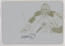 2012 Dominion Peerless Patch Printing Plate Yellow 1/1 Semyon Varlamov #68 7ez