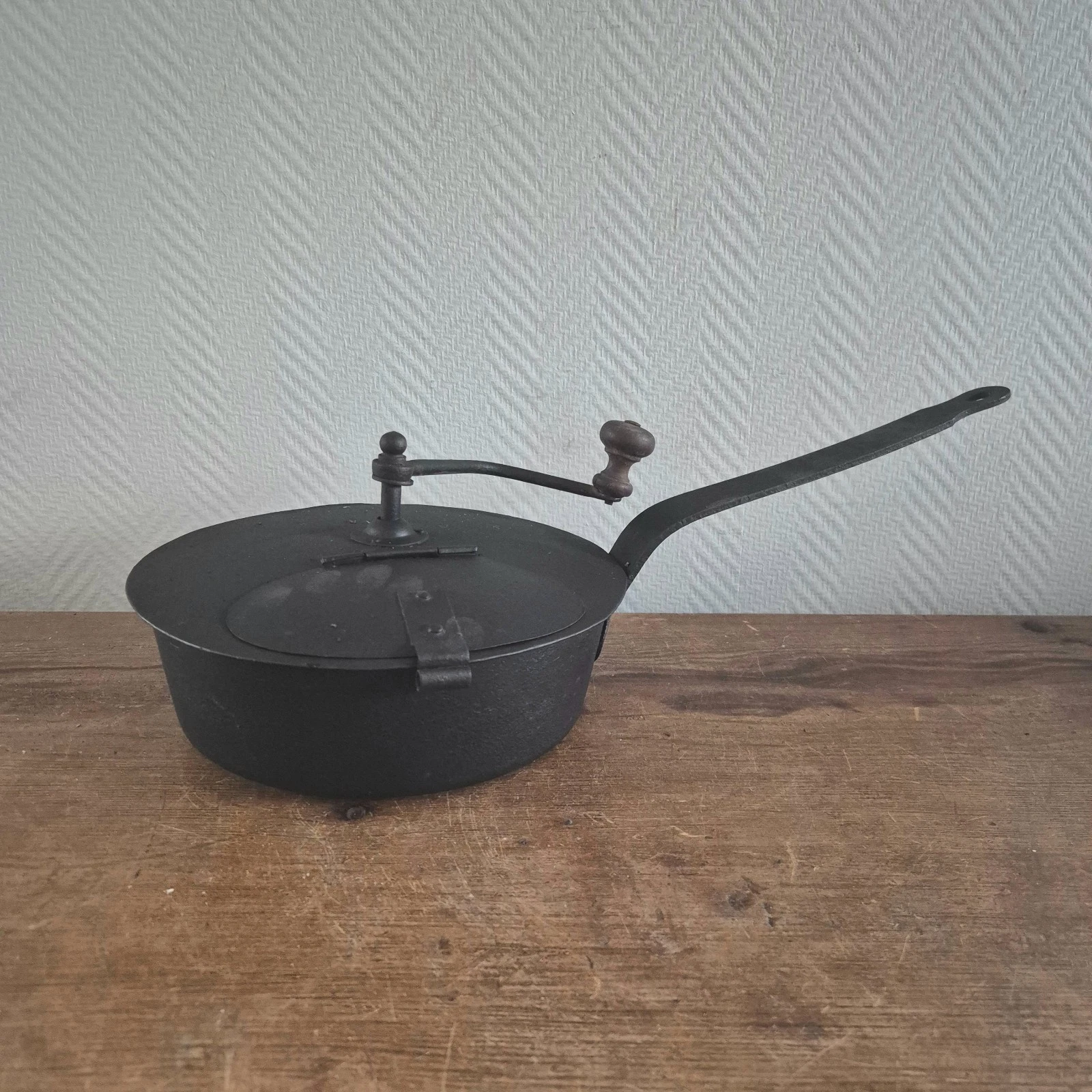 Antique Coffee Beans Roaster pan Grilloir cafe coffee roaster coffee burner
