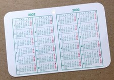 ROLEX 2002 2003 CALENDAR GMT Master II PEPSI COKE Submariner DATE Sea Dweller